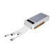 Повербанк 20000mAh Power Bank Kraft KPB-1120L White LED-ліхтар 43-00054 фото 4