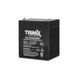 Акумуляторна батарея гелева 12В 4Аг Trinix TGL12V4Ah/20Hr GEL 44-00062 фото 1