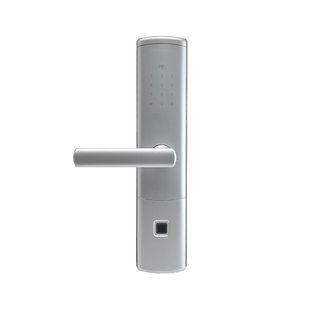 Замок біометричний автономний Trinix TRL-5111BTF Silver Left з Bluetooth, зчитувачем відбитків пальців і карт Mifare 65-00050 фото