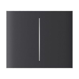 Кнопка Ajax CenterButton vertical graphite/графіт для Ajax LightSwitch vertical 26-00517 фото