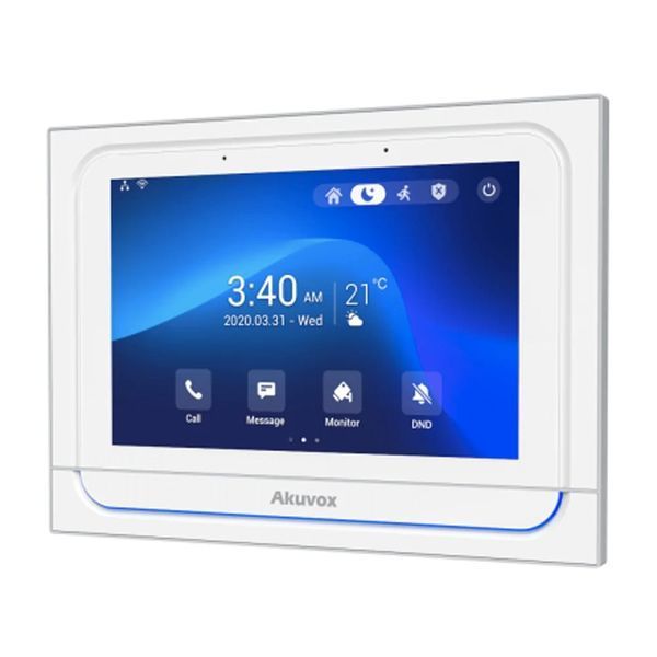 Відеодомофон 7&rdquo; WiFi Akuvox X933W SIP White Android з Bluetooth 87-00023 фото