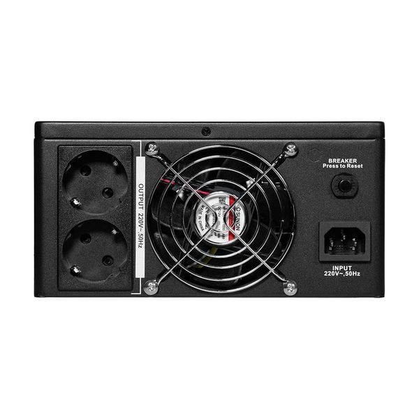 Високочастотний інвертор 1000VA/1kW Kraft KRF-SAVR1000VA/1kW-12V під зовнішній акумулятор 42-00113 фото