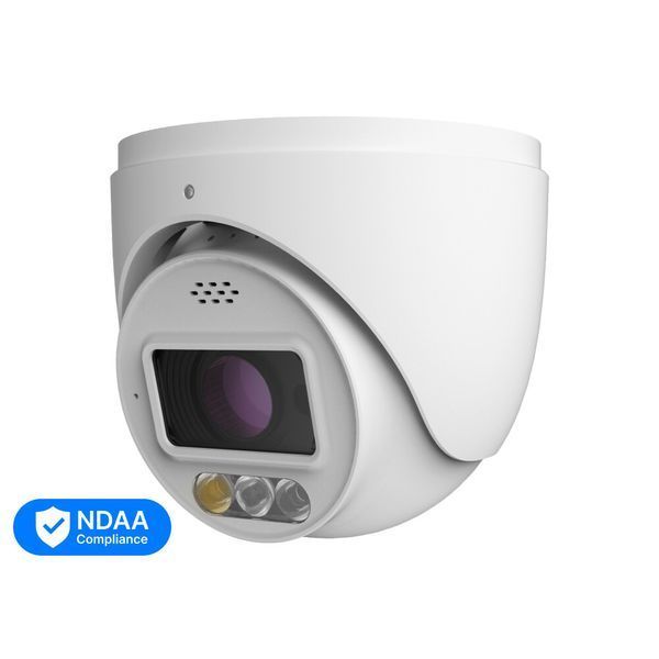 IP-відеокамера 6Mp TVT TD-9565S4-PA(D/PE/AW3) White f=2.8mm, ІЧ+LED-підсвічування, з мікрофоном 77-00491 фото