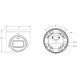 IP-відеокамера 6Mp TVT TD-9565S4-PA(D/PE/AW3) White f=2.8mm, ІЧ+LED-підсвічування, з мікрофоном 77-00491 фото 3