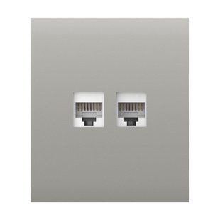 Фронтальна панель Ajax CenterCover oyster/устрична для інтернет-розетки Outlet 26-00602 фото
