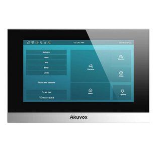 Відеодомофон 7&rdquo; Akuvox C315N Silver SIP Android 87-00051 фото
