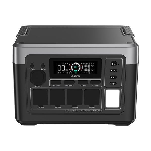 Портативна зарядна станція OUKITEL P1000E PLUS 1800W 1024Wh 42-00276 фото