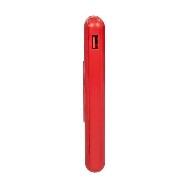 Повербанк 10000mAh Power Bank Kraft KPB-1110W Red бездротова зарядка 43-00056 фото