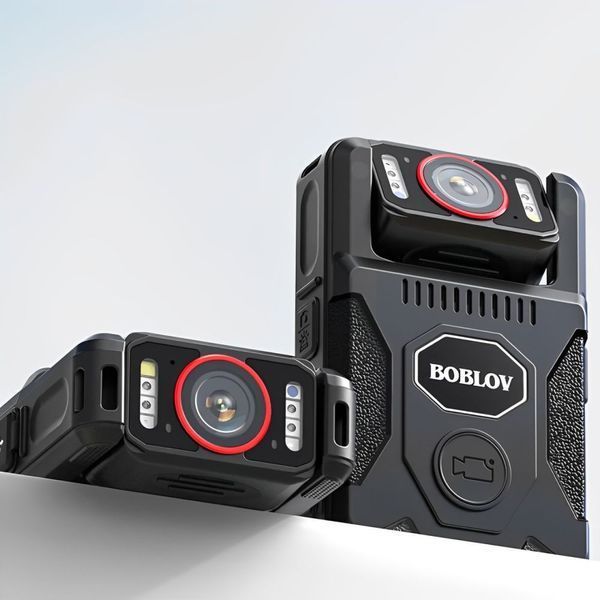 Нагрудний відеореєстратор Boblov M7 PRO 4K 128GB GPS 75-00213 фото