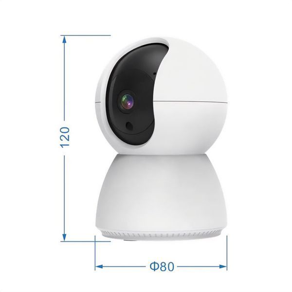 IP-відеокамера поворотна з WiFi 2Mp Light Vision VLC-6492S f=3.6mm 75-00183 фото