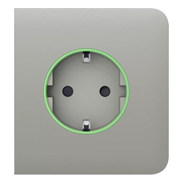 Фронтальна панель Ajax SideCover ASP oyster/устрична для розумної розетки Outlet 26-00364 фото