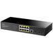 PoE-комутатор 11-портовий керований L2 Cudy GS2008PS2 гігабітний з 8 портами PoE, 120W 73-00538 фото 1