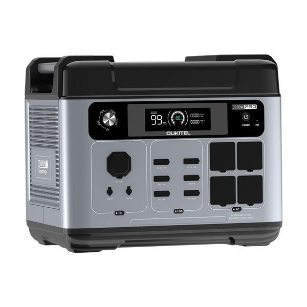 Портативна зарядна станція OUKITEL P2001E PRO 3200W 2048Wh 42-00279 фото