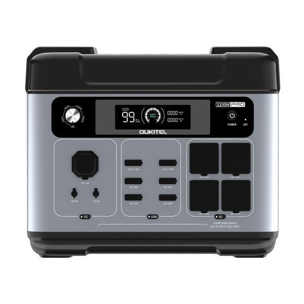 Портативна зарядна станція OUKITEL P2001E PRO 3200W 2048Wh 42-00279 фото