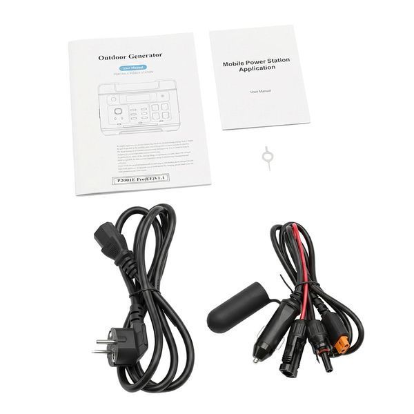 Портативна зарядна станція OUKITEL P2001E PRO 3200W 2048Wh 42-00279 фото