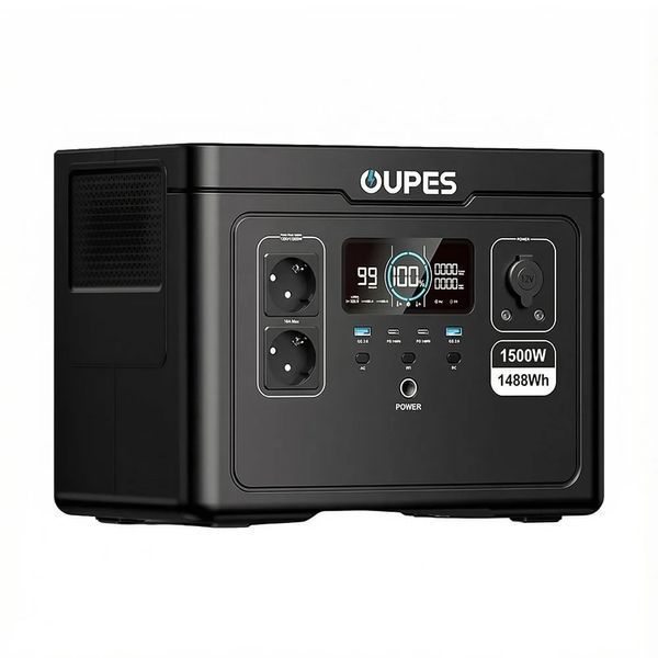 Портативна зарядна станція OUPES S015 1500W 1488Wh LiFePO4 42-00309 фото