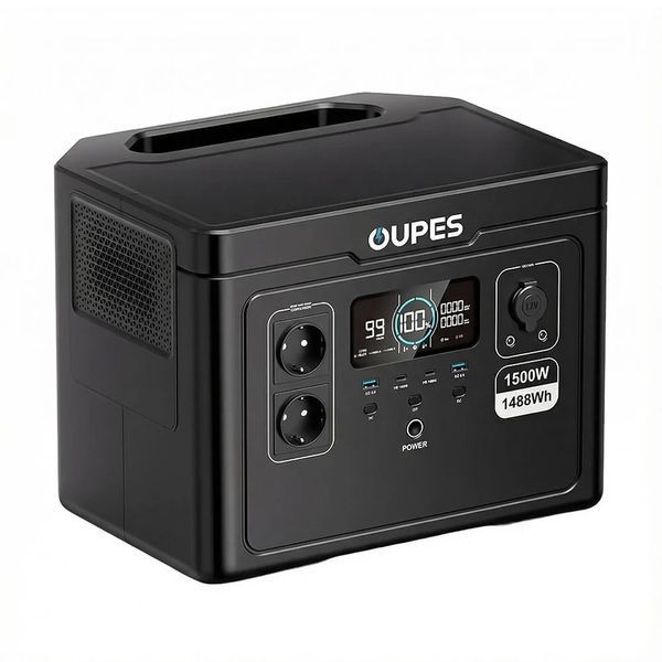 Портативна зарядна станція OUPES S015 1500W 1488Wh LiFePO4 42-00309 фото