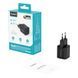 Мережевий зарядний пристрій Choetech PD5012 mini PD30W GAN A+C Black 43-00141 фото 3